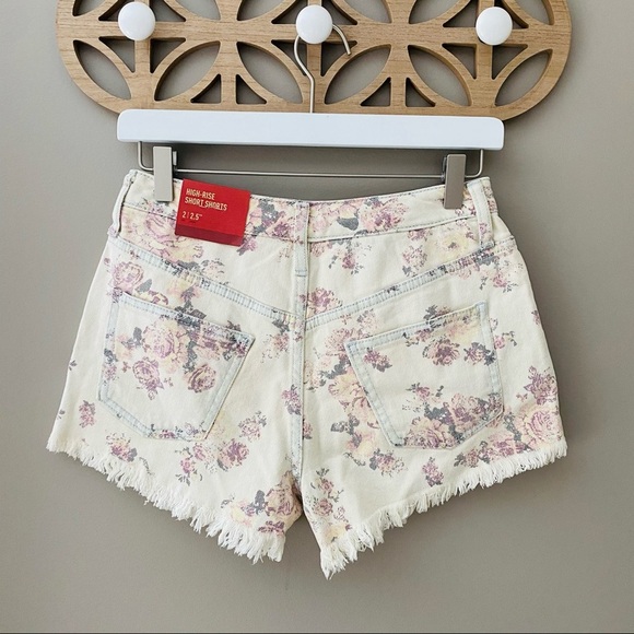 Mossimo High-Rise Short Shorts Sz 26 - Picture 2 of 6